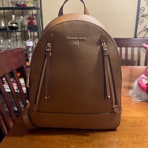 Michael Kors Leather Backpack